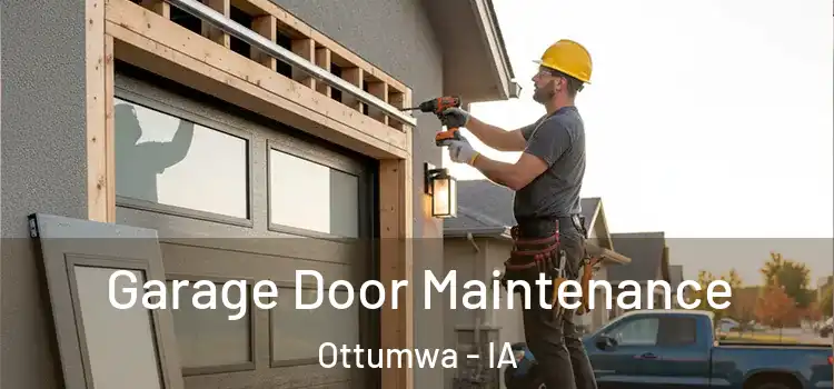 Garage Door Maintenance Ottumwa - IA